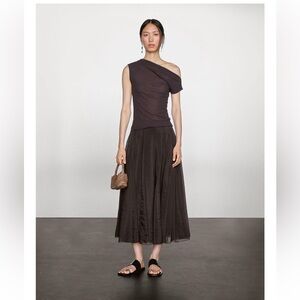 100% Cotton Asymmetric Top from Massimo Dutti